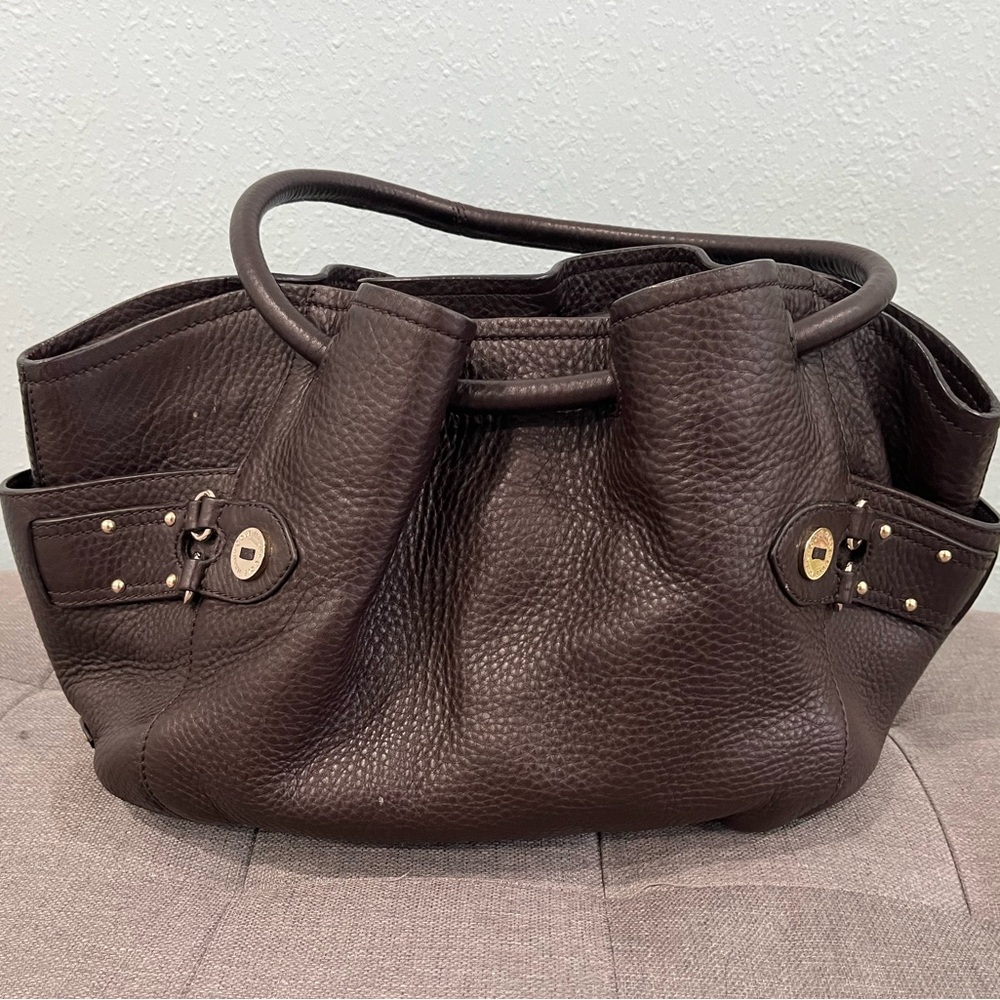 Cole Haan Dark Brown Leather Shoulder Bag